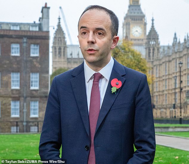 Treasury minister James Murray (pictured) refused to comment when asked why the Government has not listened to the demands to close the hotel