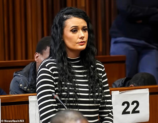 Amber Lee Hughes admitted at Johannesburg High Court in South Africa that she drowned little Nada-Jane Challita in a bathtub filled with cold water