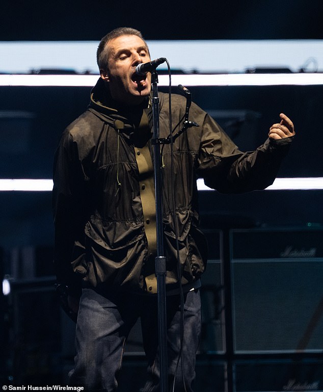 An Oasis fan raged as she shared a clip of dozens of concert-goers sat down during the second night of the band's shows in Cardiff