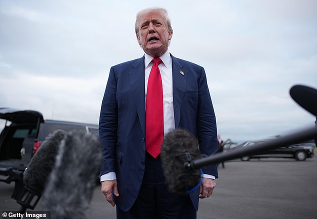 The President is a well-known golf enthusiast who regularly boasts about his Scottish courses