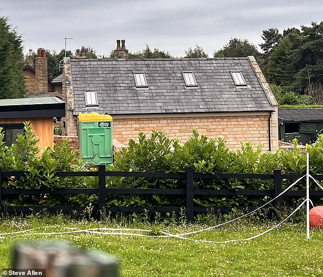A bungalow that was built instead of double garage is at the centre of a planning controversy