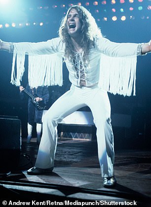 Osbourne performing with Black Sabbath in 1978