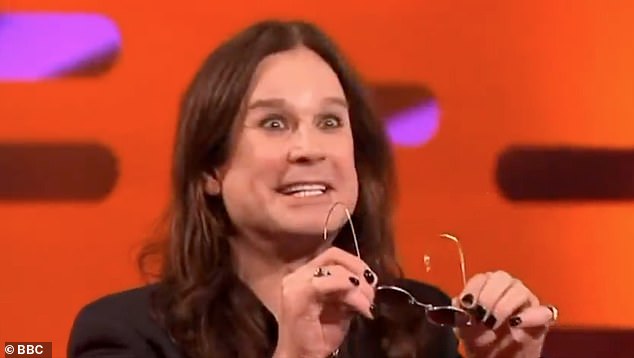 Ozzy Osbourne 's typical candour was more than evident during what would prove to be a memorable appearance on The Graham Norton Show in 2009 (pictured)