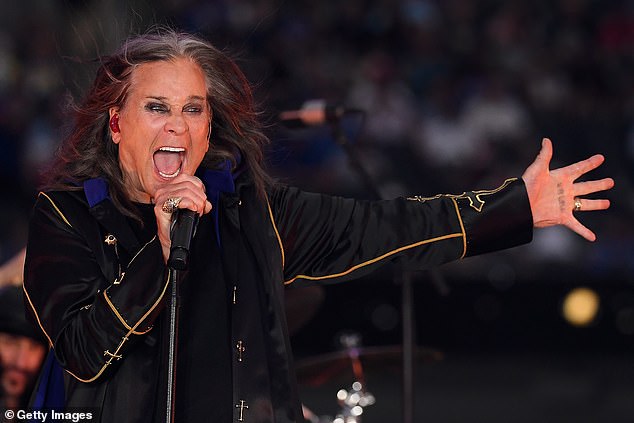 Ozzy Osbourne (pictured in 2022) was known for his wild antics both on and off stage and provided fans with some very memorable moments over the years