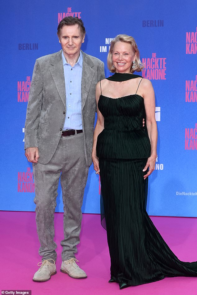 Fans have been unsure about the status of the co-stars' relationship after Liam admitted he 'loved' Pamela earlier this year - ahead of the film¿s release on 1 August