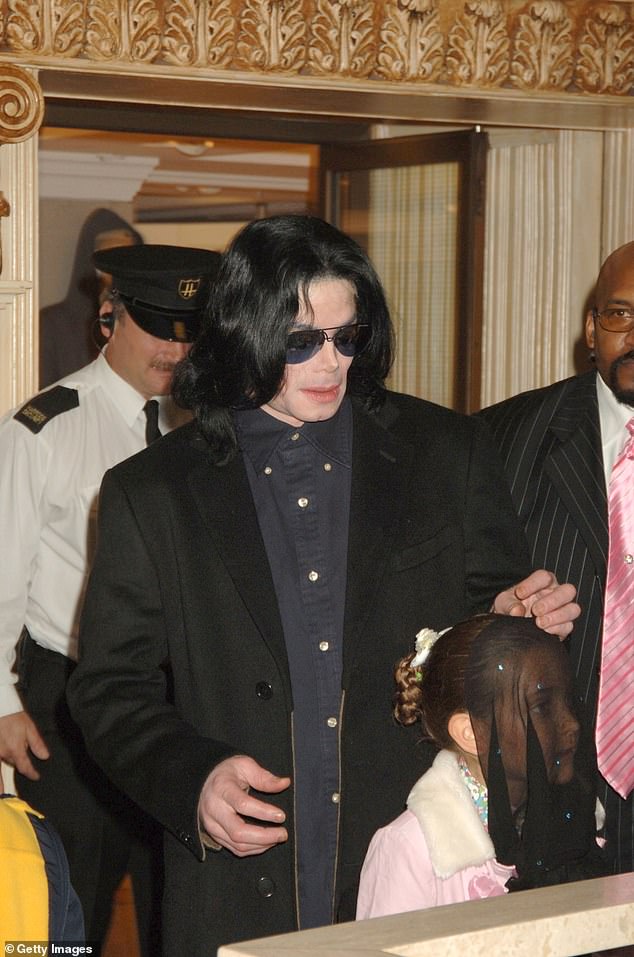 The outing comes at a difficult time for Paris, just weeks after her father's 16th death anniversary, and following fan backlash over her scheduled performance that day; Michael and Paris pictured in 2005