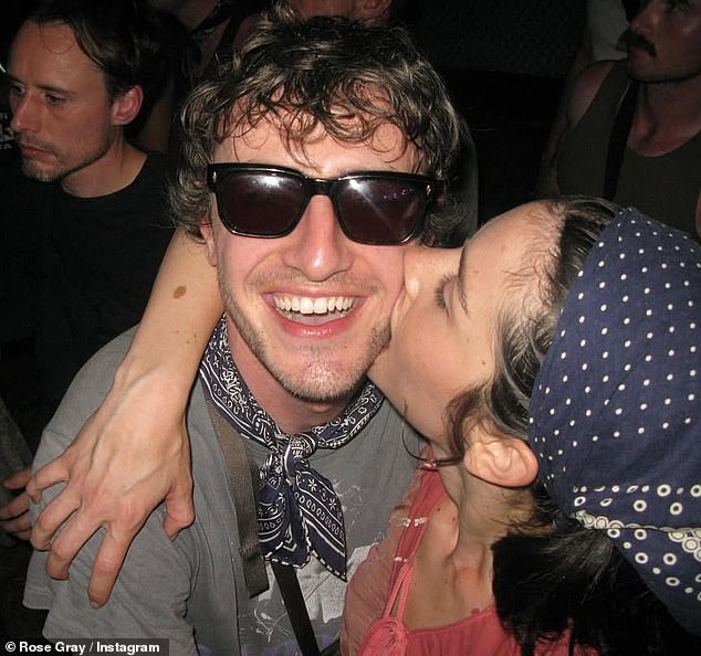 Paul Mescal was bitten by his braless girlfriend Gracie Abrams in a steamy clinch as they partied hard with a group of all-star pals at Glastonbury over the weekend