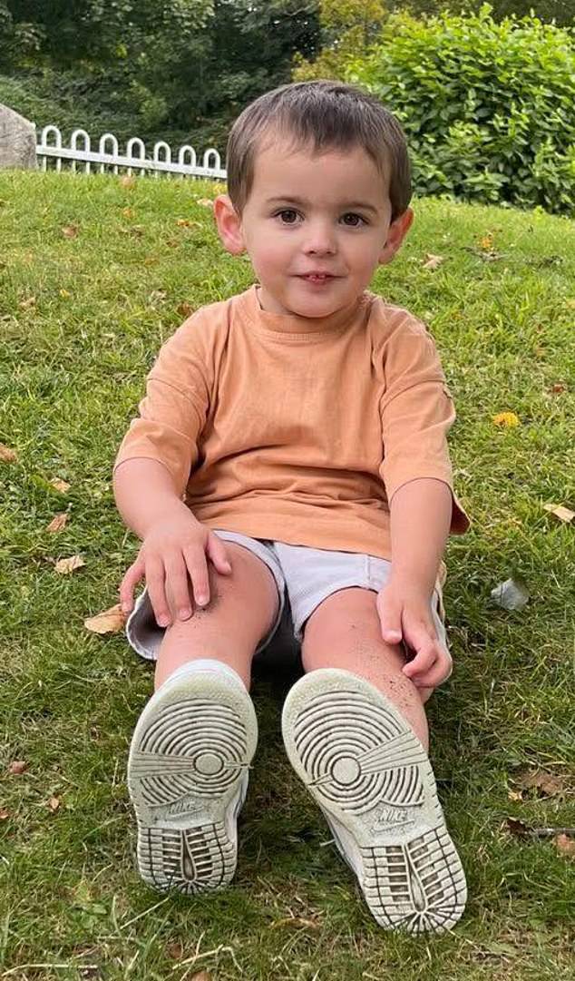 Eli Testa, four, was sadly crushed to death when a heavy gravestone fell on him over the weekend