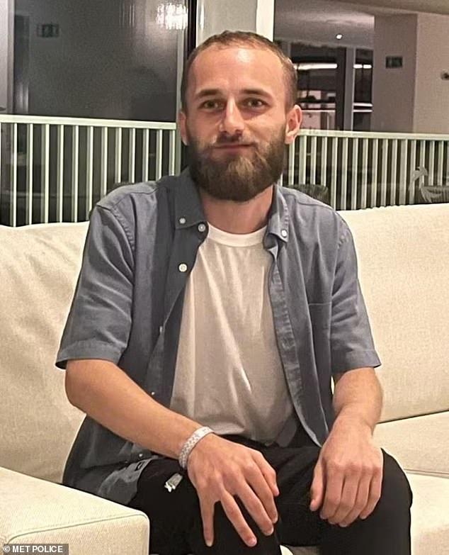 Last night the Met Police confirmed a 22-year-old man had been arrested in connection with the fatal stabbing of Tyler Hayward (pictured) in Waltham Forest, east London on Sunday