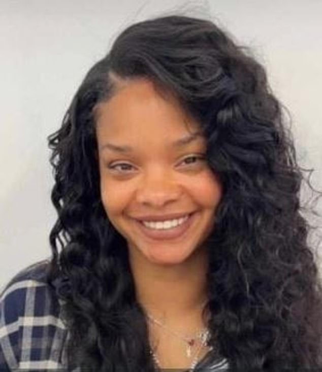 Last year, Cher Maximen (pictured), 32, was fatally stabbed with a zombie knife in front of her three-year-old daughter, when a gang fight broke out next to her