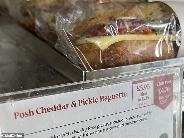 Pret has weathered similar storms over its pricing before - such as in 2023, when it priced a cheese and pickle baguette at £7.15 when eaten in one of its travel stores