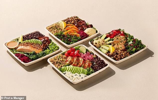 Pret a Manger has unveiled a new range of 'super salads' thought to be targeted at hybrid workers