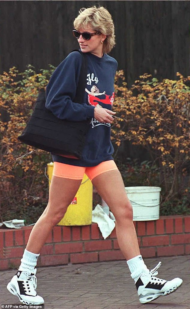 Princess Diana's favourite breakfast has been revealed almost 30 years after her tragic death - and it's a 'super healthy' one loved by influencers (The royal pictured leaving the gym in London in 1995)