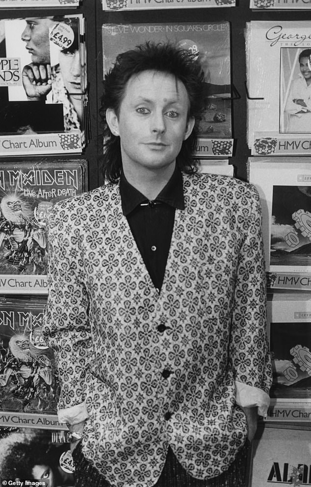 Former BBC Radio DJ Steve Blacknell, pictured in 1985, has told of one of Princess Margaret's 'wild' nights
