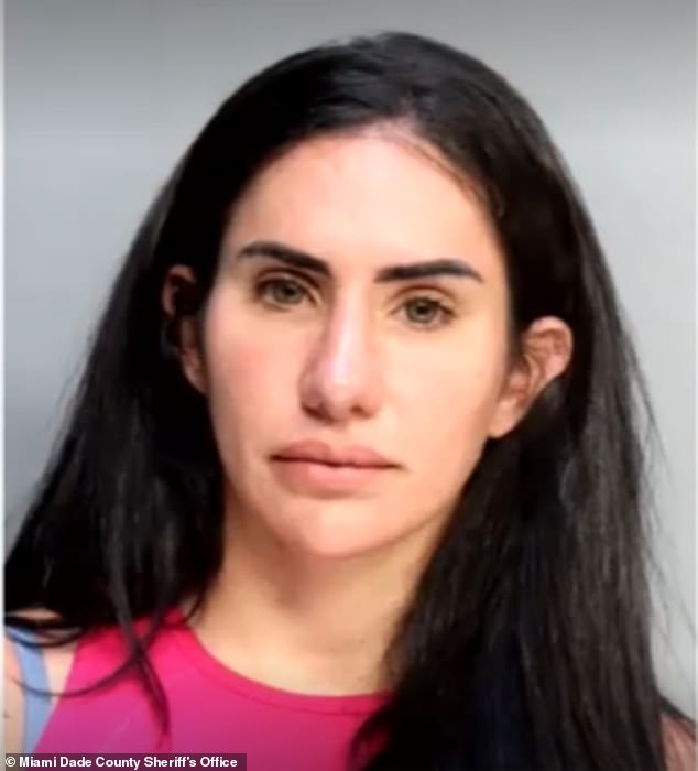 Last year she was charged with sexual cyber-harassment after allegedly hacking into her ex-boyfriend's laptop and leaking nude photos of his new lover