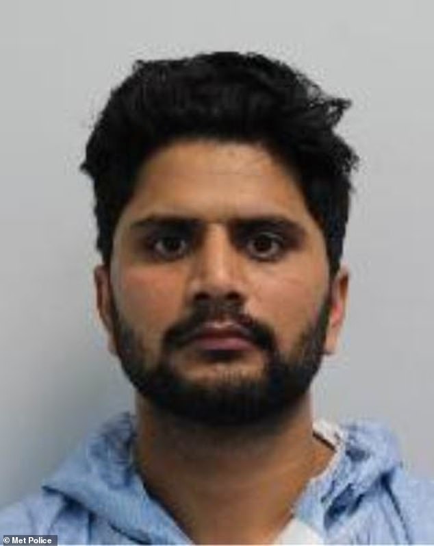 Navroop Singh, 24, raped the child aged under 13 in Hayes End Park, Hillingdon, west London, in October last year