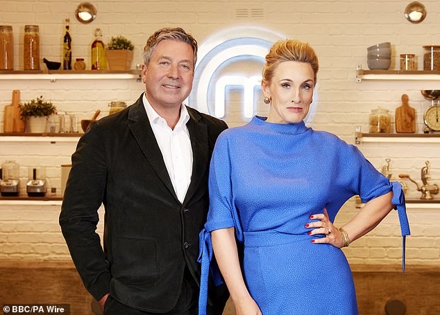 Food critic Grace Dent (pictured with Torode) has replaced Wallace for Celebrity MasterChef 2025, which will air in the autumn. But sources say that producers are 'not sold' on Dent being a permanent replacement. 'She's not as warm and engaging,' said one source