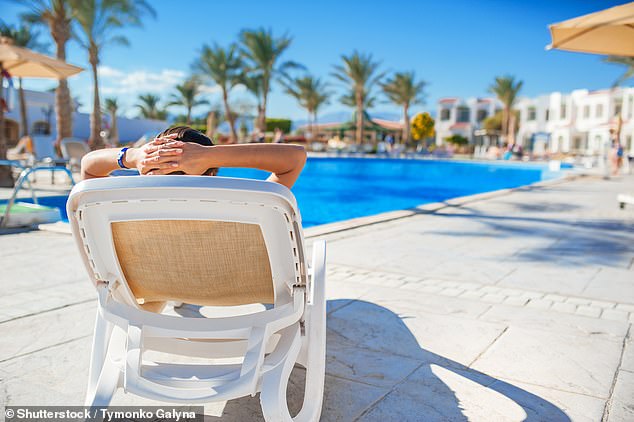 The worst-behaving Brits when it comes to reserving loungers have been revealed. Pictured: File photo