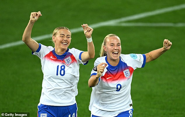 England's 'finishers' have created their own goal celebration after discussions on the bench