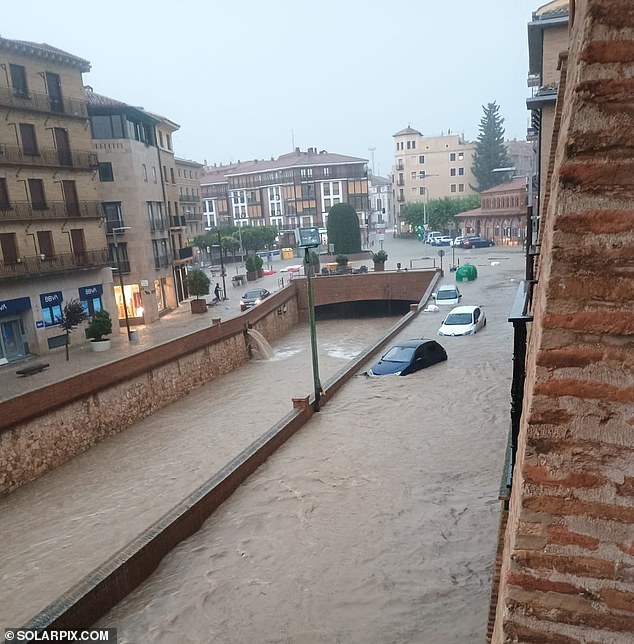 A whopping half of the country's 50 provinces have received weather warnings from the State Meteorological Agency (AEMET)