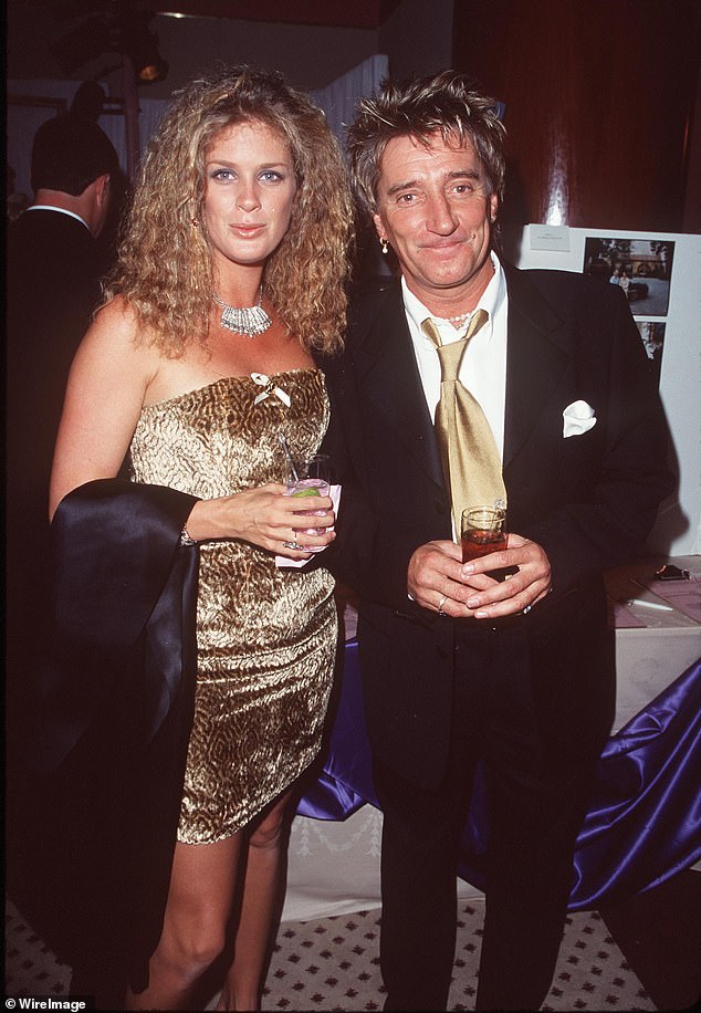 Rod Stewart has candidly opened up about how his split from his ex-wife Rachel Hunter (both pictured in 1998) 'tore him to shreds'