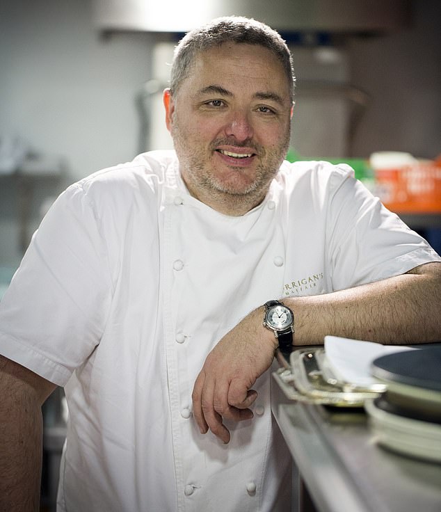 Celebrity chef Richard Corrigan (pictured), who has cooked for the Queen, revealed that he was diagnosed with kidney cancer