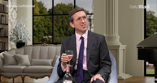 Richard Eden, the Daily Mail's Diary Editor, thought the wine had a 'bitter' aftertaste