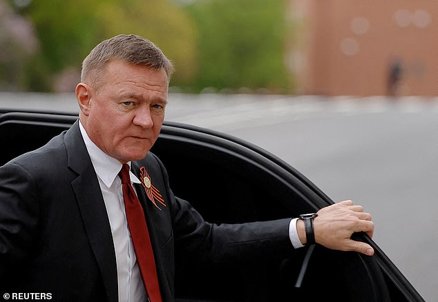 Former transport minister Roman Starovoit (pictured) was reportedly found dead at his home, having apparently taken his own life with his gun