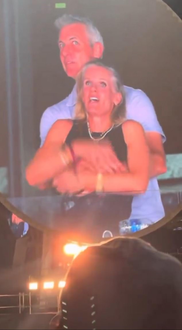 Astronomer CEO Andy Byron and colleague Kristin Cabot caught hugging during a Coldplay concert in Boston. 'Who knows what their intentions were, or the circumstances of their relationship?' writes Vine