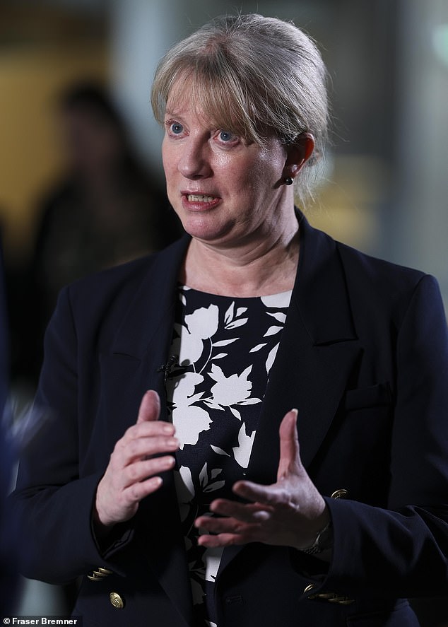 Scottish Finance Secretary Shona Robison threatened tax rises while signing off on record borrowing