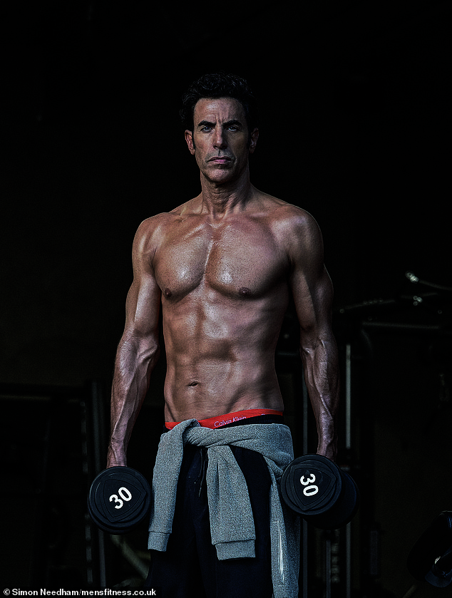 Sacha Baron Cohen, 53, has undergone a superhuman transformation as he steps into the Marvel universe as villain Mephisto for his latest role