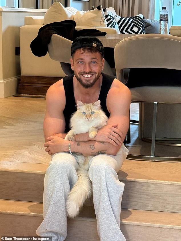 Sam Thompson has opened up about the 'uncomfortable' period following his split from Zara McDermott late last year following their five-year romance