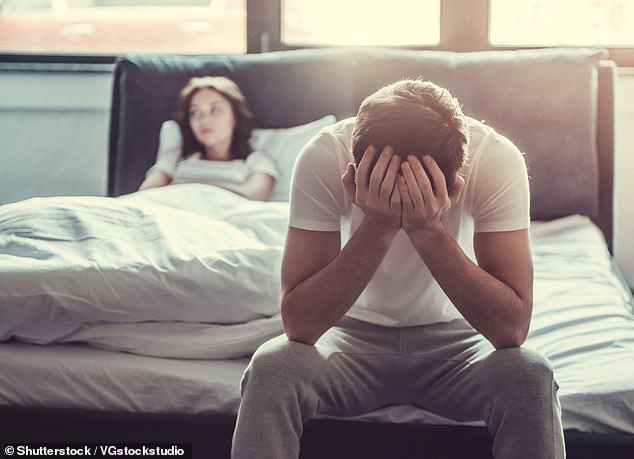 Erectile dysfunction is very common and often affects men over 40 years old. In the US, more than 3.5 million prescriptions for sildenafil (the active ingredient in Viagra) were filled in 2022 (stock image)