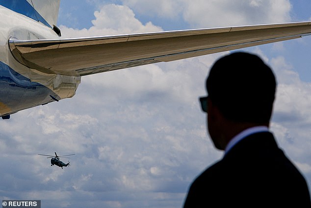 A Secret Service agent is under investigation after trying to bring his wife along with him on a support plane that was headed to Scotland as part of President Donald Trump's trip this week
