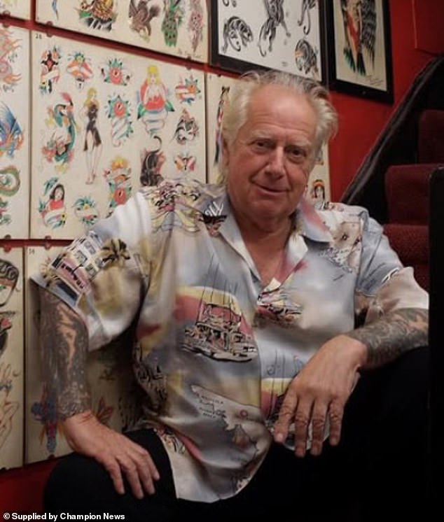 Tattoo artist Dennis Cockell, who died in 2022 after a lifetime of inking rockstars and pop singers, is at the centre of an estate battle between his widow and a 'secret' daughter