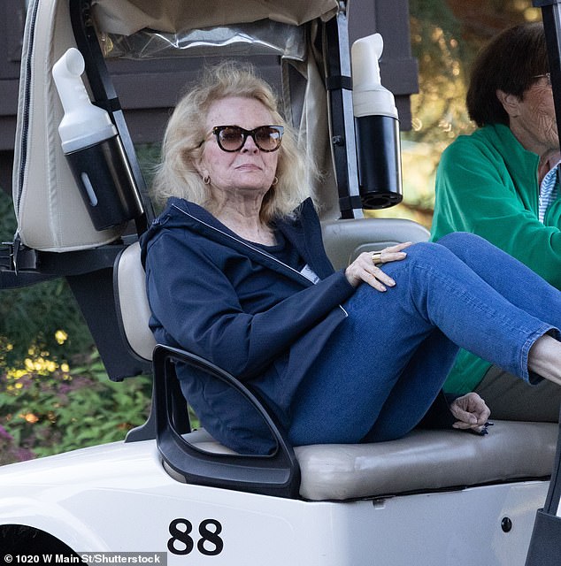 She looked unrecognizable as she attended the Allen & Company Sun Valley Conference this week - which has also been dubbed as the 'summer camp for billionaires'