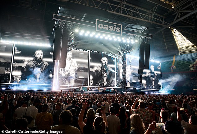 Oasis launched their reunion tour after 16 years apart at Cardiff's Principality Stadium on Friday