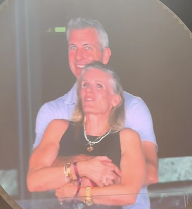Andrew Byron, CEO of an artificial intelligence startup and his Chief People Officer, Kristin Cabot, were caught in an intimate moment at the Coldplay concert on Tuesday