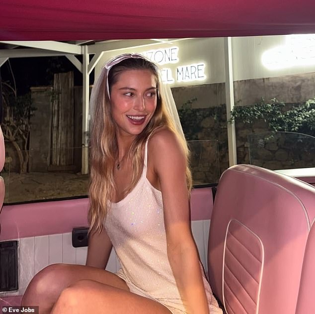 The late Apple CEO's wife Laurence Powell Jobs, 61, is said to have splashed out £5million to make the four-day nuptials of their youngest child model Eve, 27, and her Team GB showjumping gold medallist fiancé Harry Charles', 26, unique