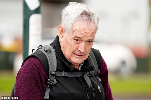 Ian Wilkinson (pictured on June 25) attended almost every day of Erin Patterson's 10-week trial