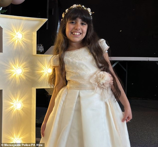 Alice da Silva Aguiar, nine, was one of the three children killed in the knife attack in Southport
