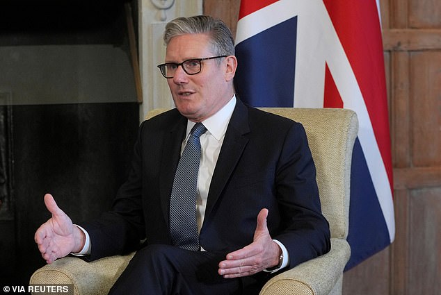 Sir Keir Starmer (pictured earlier this week) will recall his Cabinet from summer recess this week to hold talks on the humanitarian crisis in Gaza