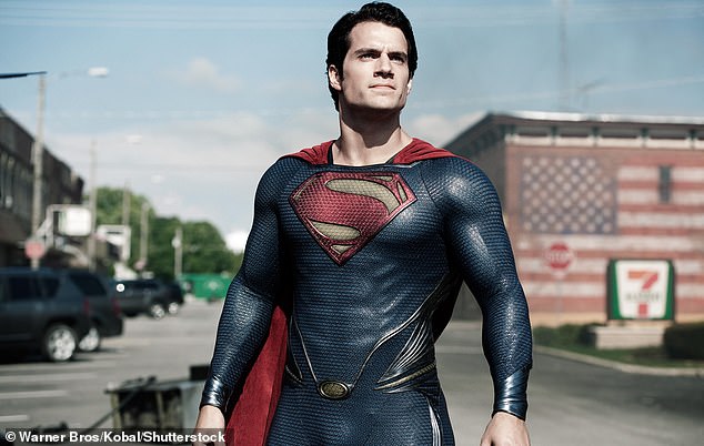 Fan-favourite Cavill, who starred as the iconic superhero across five films, was told his services were no longer required (pictured in 2013 blockbuster Man Of Steel)