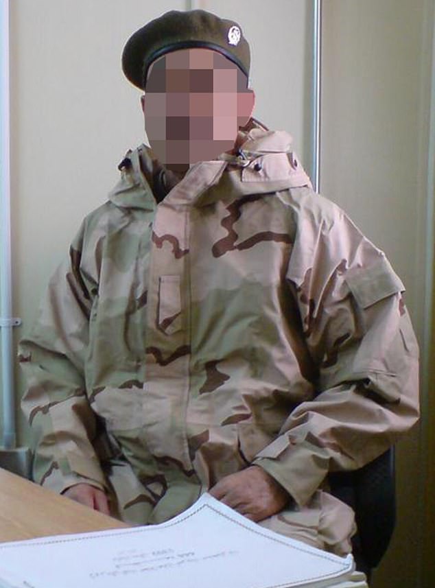 Colonel Shafiq Ahmad Khan (pictured) was lured into a trap and shot twice in the heart on his doorstep in May 2022