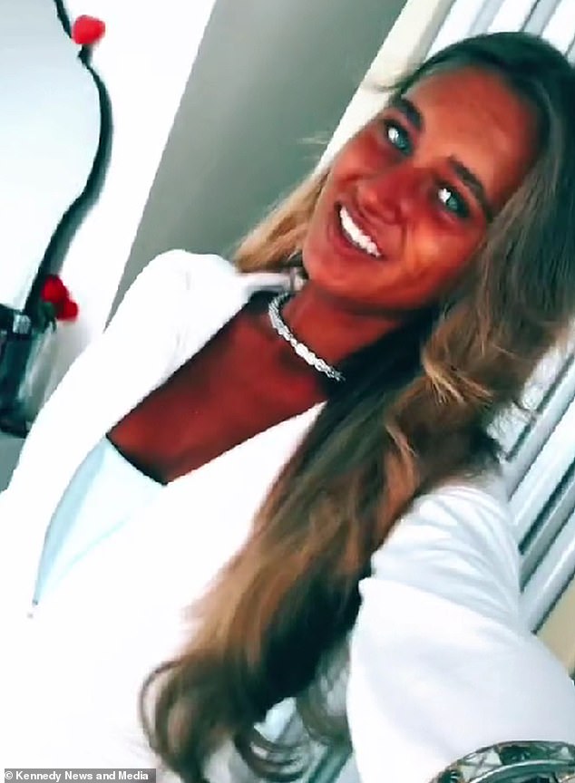Teenager Megan Blain, 18, has admitted to being addicted to sunbeds, despite facing harsh criticism online and noticing concerning changes to her skin