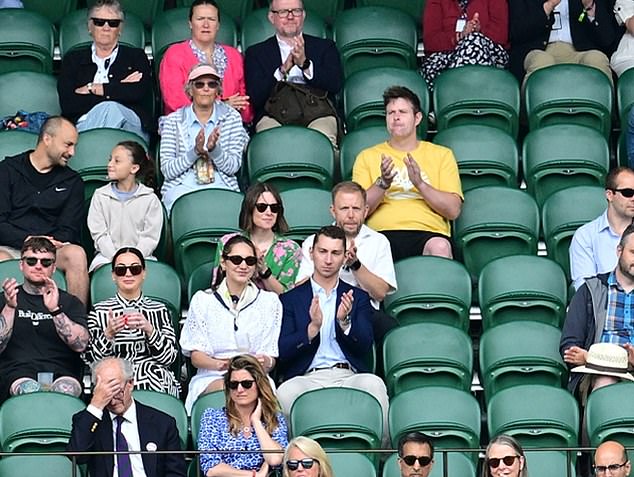 Fill those empty seats: After hours of play on Centre Court, those with tickets often leave in the early evening...which means tennis fans on a budget can still scoop them up - and for only £15