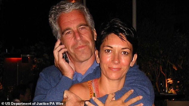 Ghislaine Maxwell, pictured with paedophile Jeffrey Epstein, was grilled about Prince Andrew during her nine-hour meeting with the US Deputy Attorney General, The Mail on Sunday can reveal