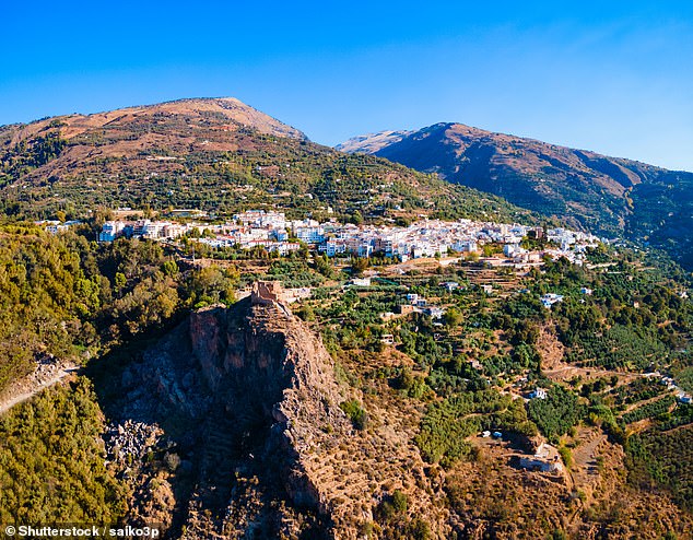 Lanjaron can be found in the province of Granada, by the southern slopes of the Sierra Nevada mountains