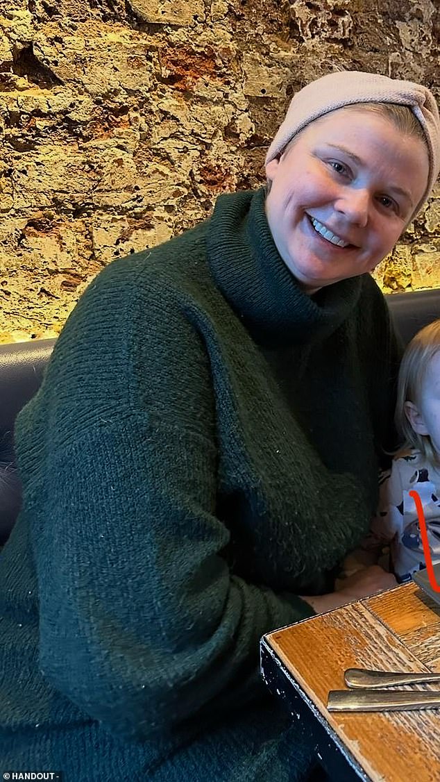 The back pain affected her ability to exercise and so she turned to fast food and wine for comfort and to help ease the agony