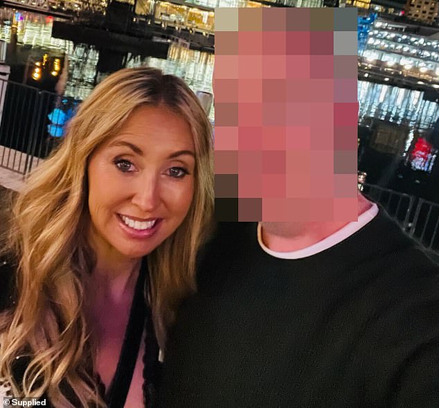 Lisa Lewis, 43, claims Jack*, 42, (pictured together) used his official access to live footage across the state to secretly spy on her during nights out